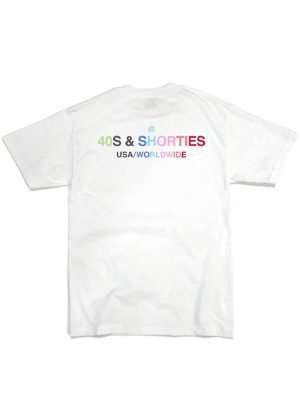 40s & Shorties GENERAL TEXT LOGO (COLOR) TEE