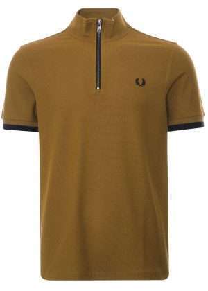 Fred Perry Funnel Neck Polo Shirt