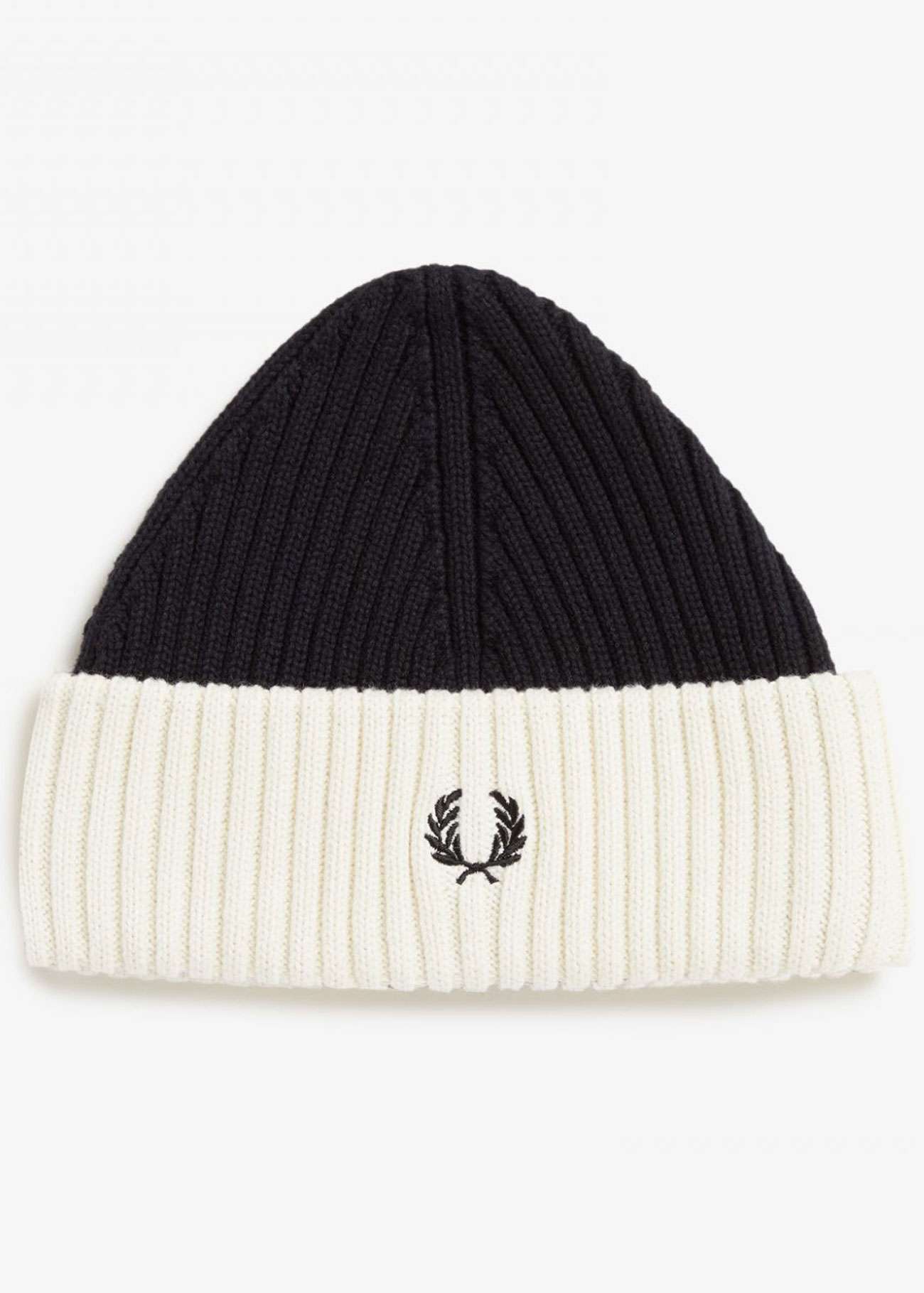 Fred Perry Short Ribbed Beanie