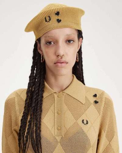 Fred Perry Women’s Amy Knitted Beret Hat